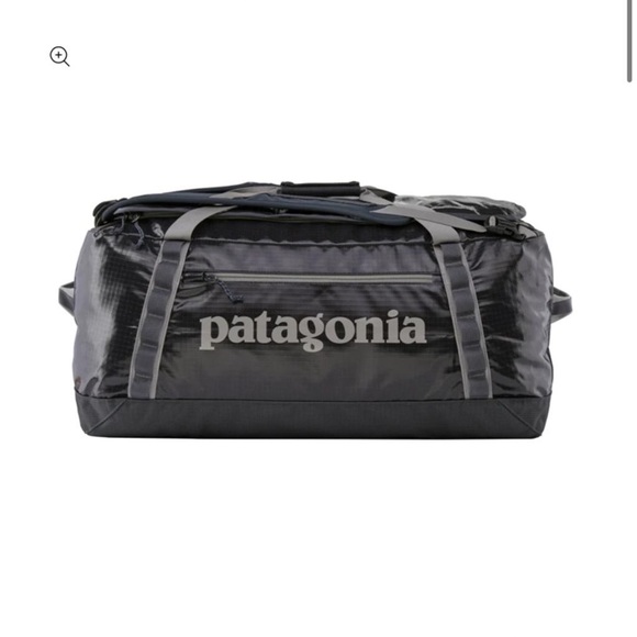 Patagonia 70L water proof black hole duffle bag original...
